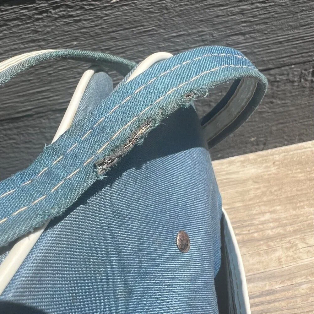 Vintage 1970's  Johnny Tours Flight Attendant Okinawa Shoulder Bag Carry-On - Picture 5 of 16